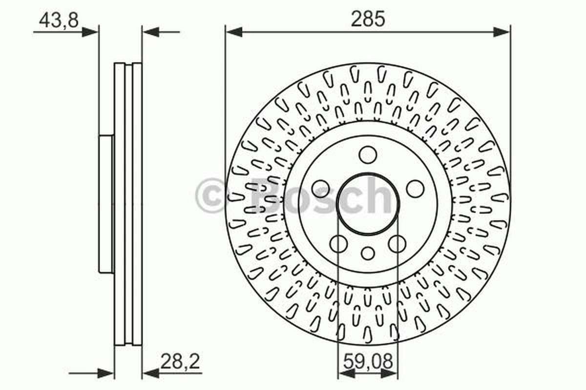 Bosch Disco Freno 986479114