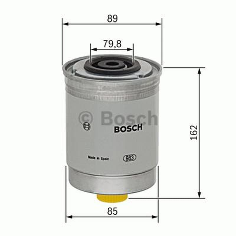 Bosch Filtro Carburante 1457434408