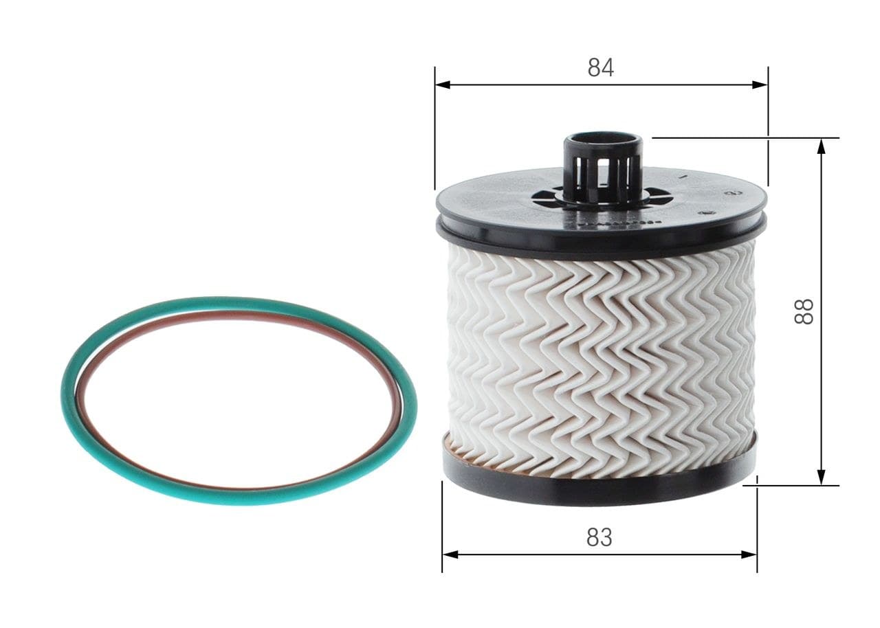 BOSCH filtre auto diamètre 83,25 mm hauteur 88 mm F026402281