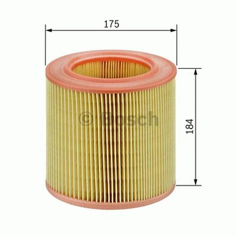 BOSCH filtre à air F026400183 cartouche diamètre 175,5x184 mm
