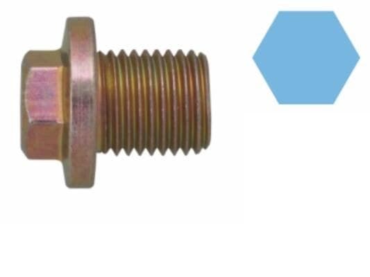 CORTECO 220111S vis de fermeture pour carter d'huile filetage M 14 x 1,50 x 15 ouverture de clé 13 mm longueur