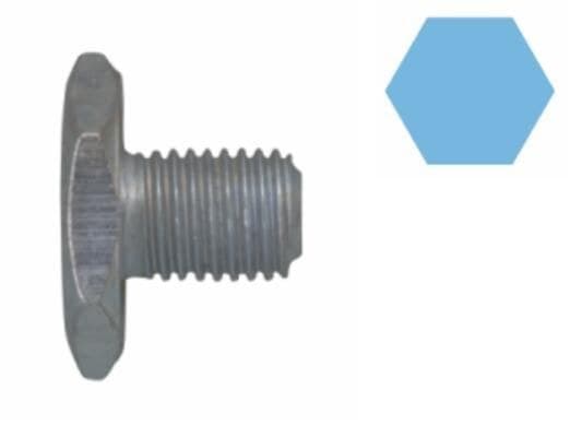 CORTECO 220116S vis de fermeture pour carter d'huile filetage M 10 x 1,25 x 12,5 ouverture de clé 21 mm