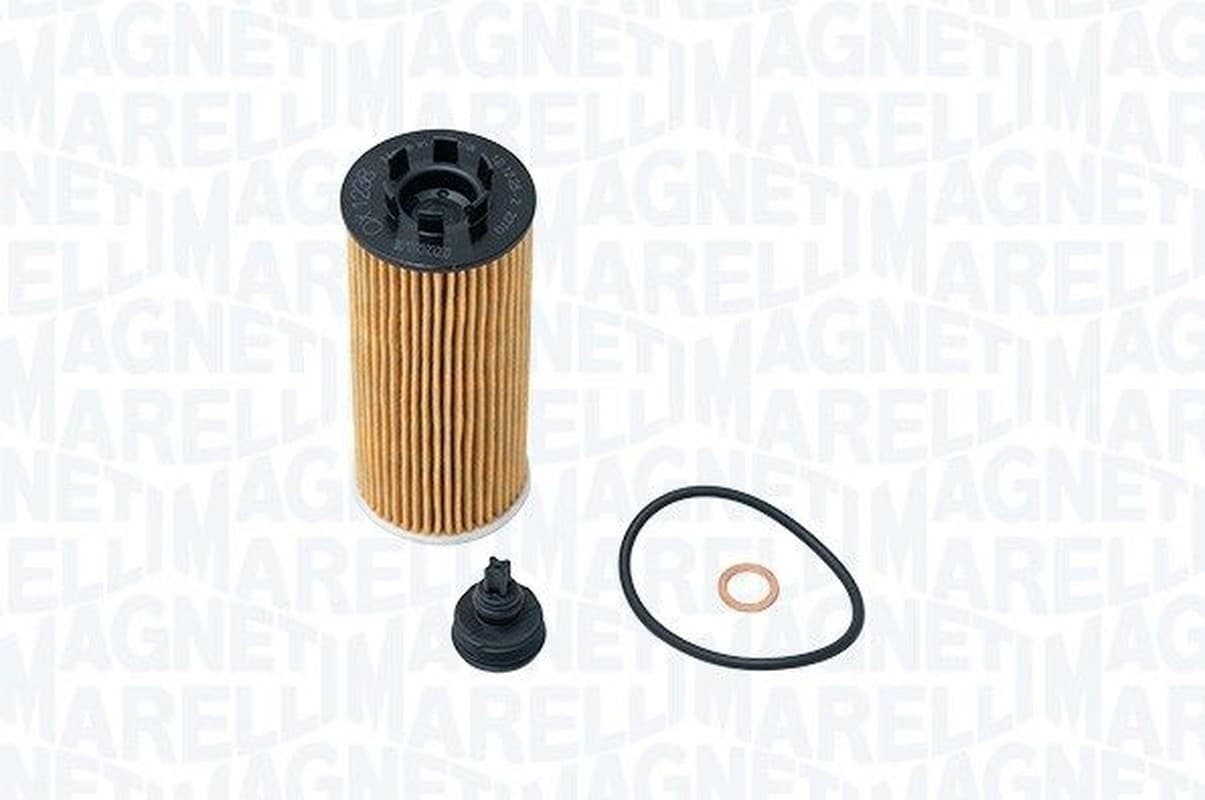 MAGNETI MARELLI 154072502087 Ölfilter Filtereinsatz Durchmesser 55 mm Motor Auto Wartung