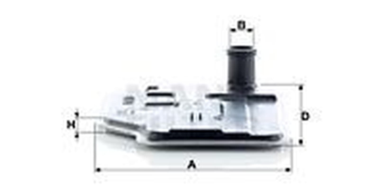 MANN-FILTER H27001 filtre hydraulique pour boîte automatique cartouche filtrante