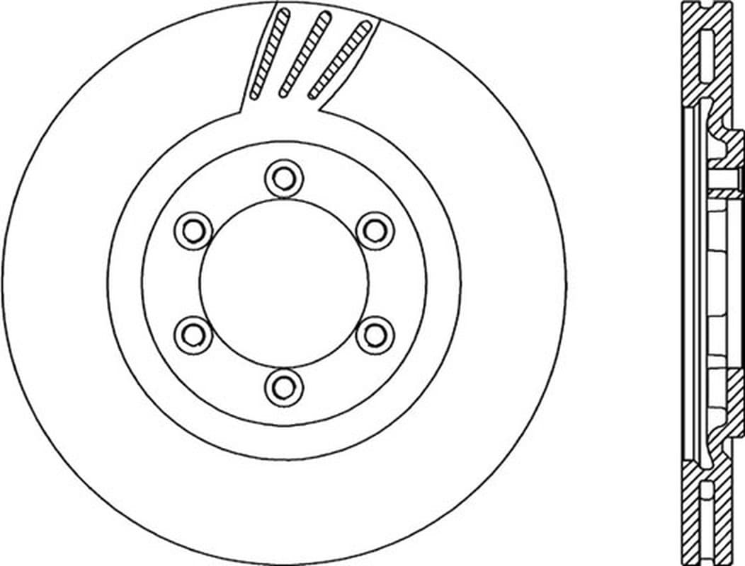 OPEN PARTS Bremsscheibe BDR2229.20 belüftet Durchmesser 294 Stärke 26 mm 6 Bohrungen
