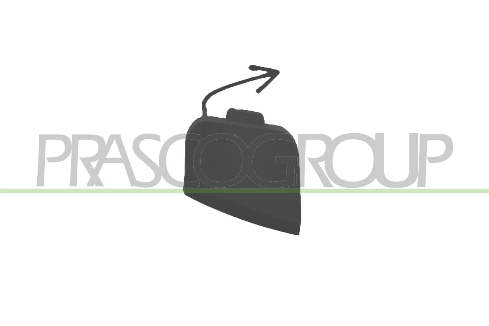 PRASCO Cache crochet remorquage PRASVD0381286