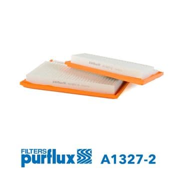 PURFLUX Filtre a air A1327-2 249x208x35 mm cartouche moteur piece entretien