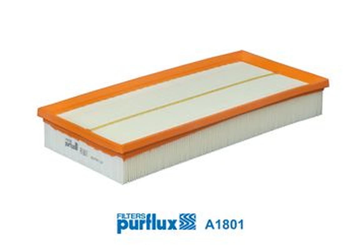 PURFLUX Luftfilter A1801 Filtereinsatz 347x163x50 mm