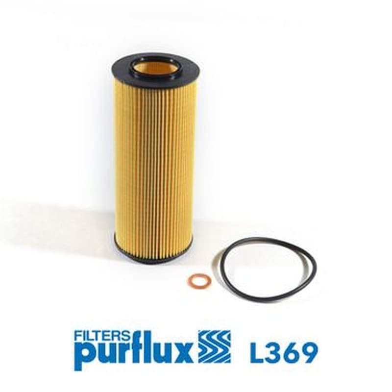 PURFLUX filtre à huile L369 cartouche diamètre 65 hauteur 153 mm