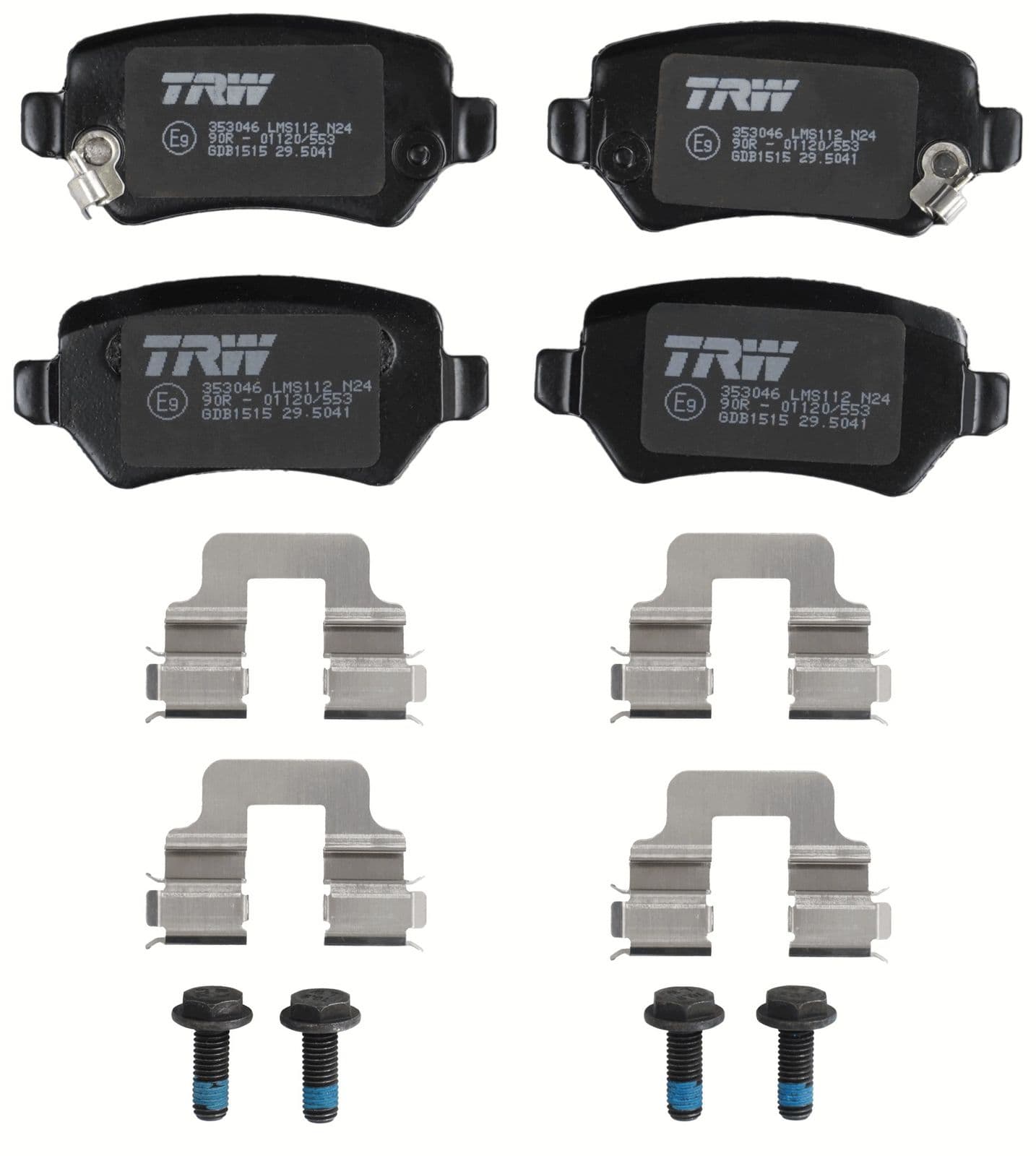 Trw Pattini Freno Opel Astra G-H / Meriva/Zafira (02 Gdb1515
