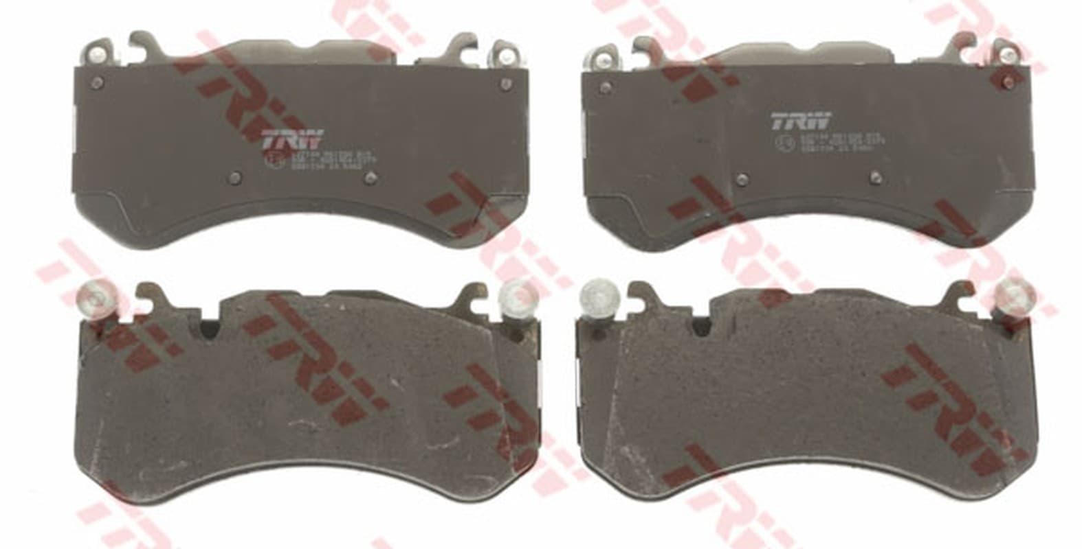 TRW plaquettes de frein GDB1734 189,3x93,1 épaisseur 16,6 mm prévu témoin