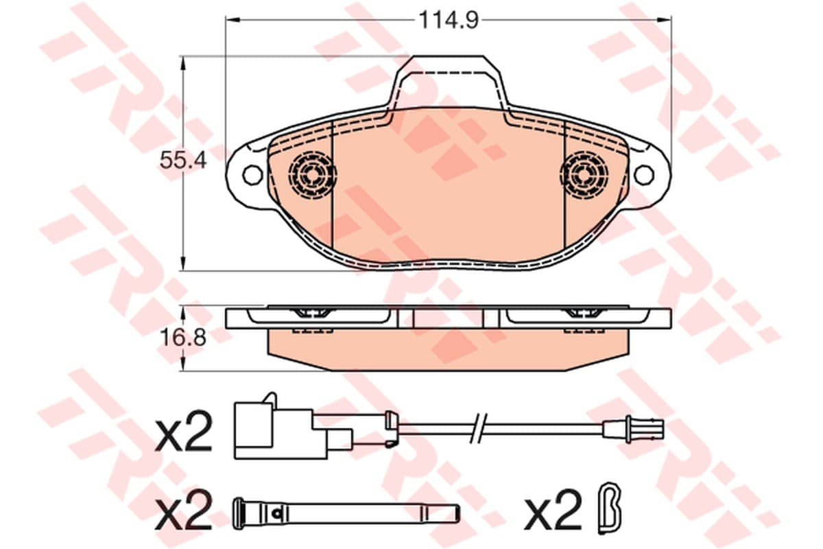 Trw Ford (Europe) Ka 1.2 Gdb2041