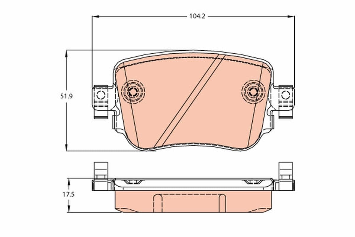 Trw Seat Leon 1.2/1.4/1.8/1.6D/2.0D Gdb2042