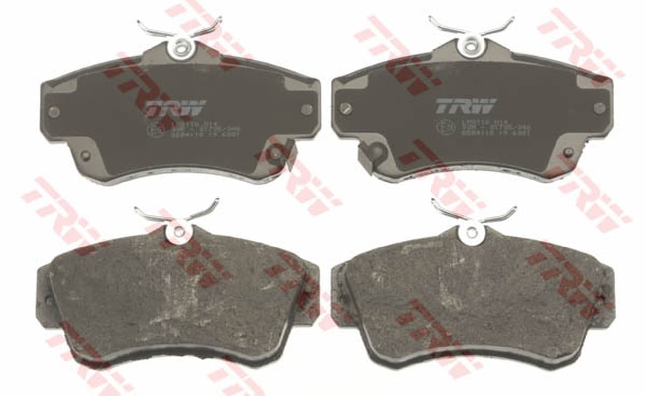 TRW Bremsbeläge GDB4118 124x64,6 Stärke 20 mm mit Warnkontakt