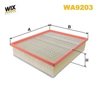 WIX FILTERS WA9203 Luftfilter Motoransaugung