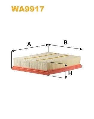 WIX FILTERS WA9917 Luftfilter Motoransaugung