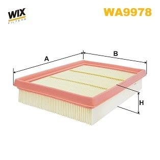WIX FILTERS WA9978 filtre à air admission moteur