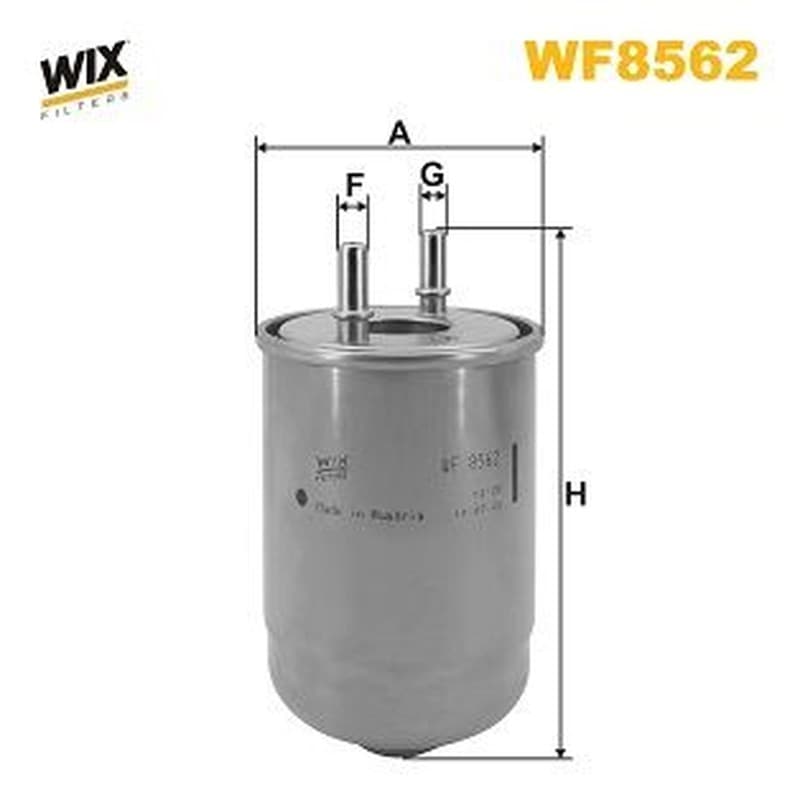 filtre auto WIX FILTERS WF8562