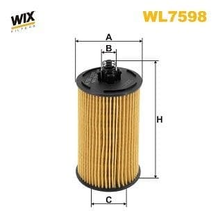 filtre auto WIX FILTERS WL7598