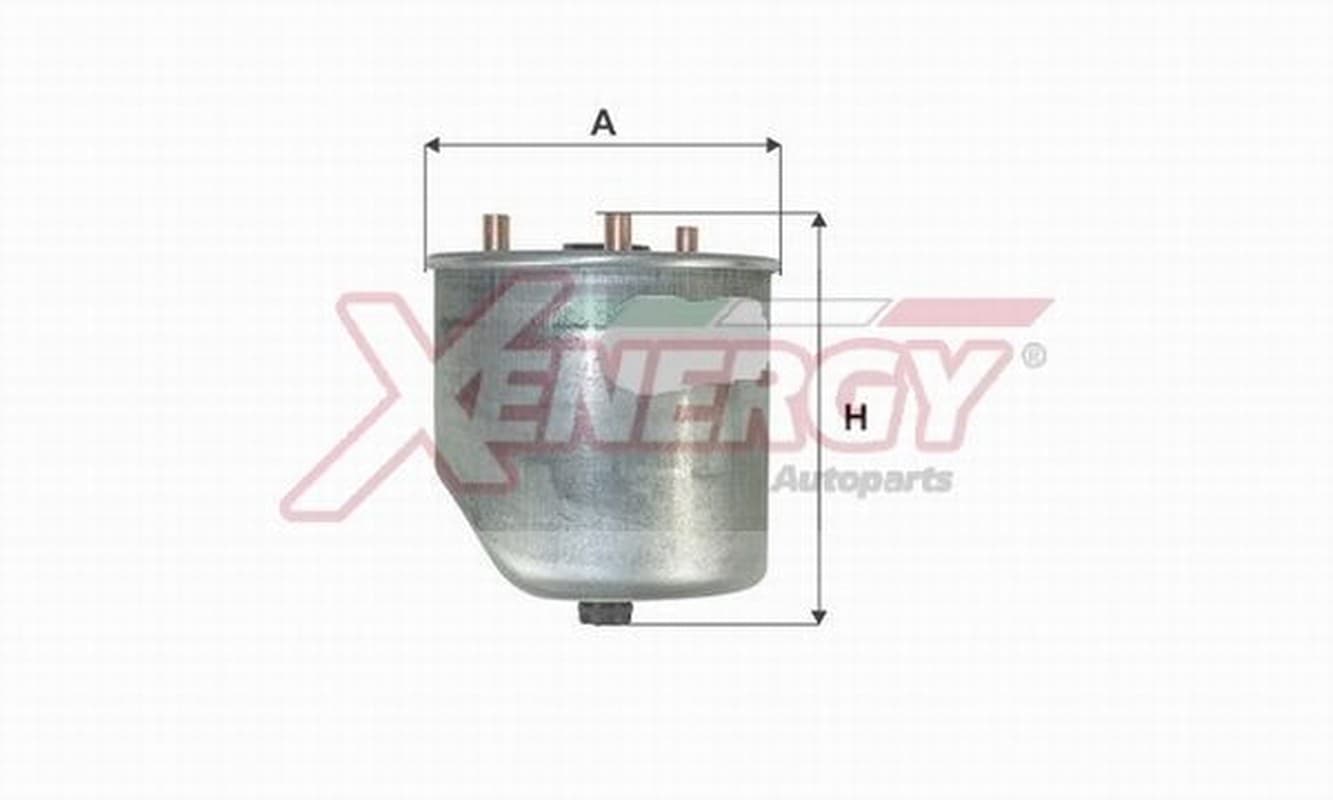 AP XENERGY filtre à carburant X1598389 en ligne diamètre 96 hauteur 139 mm