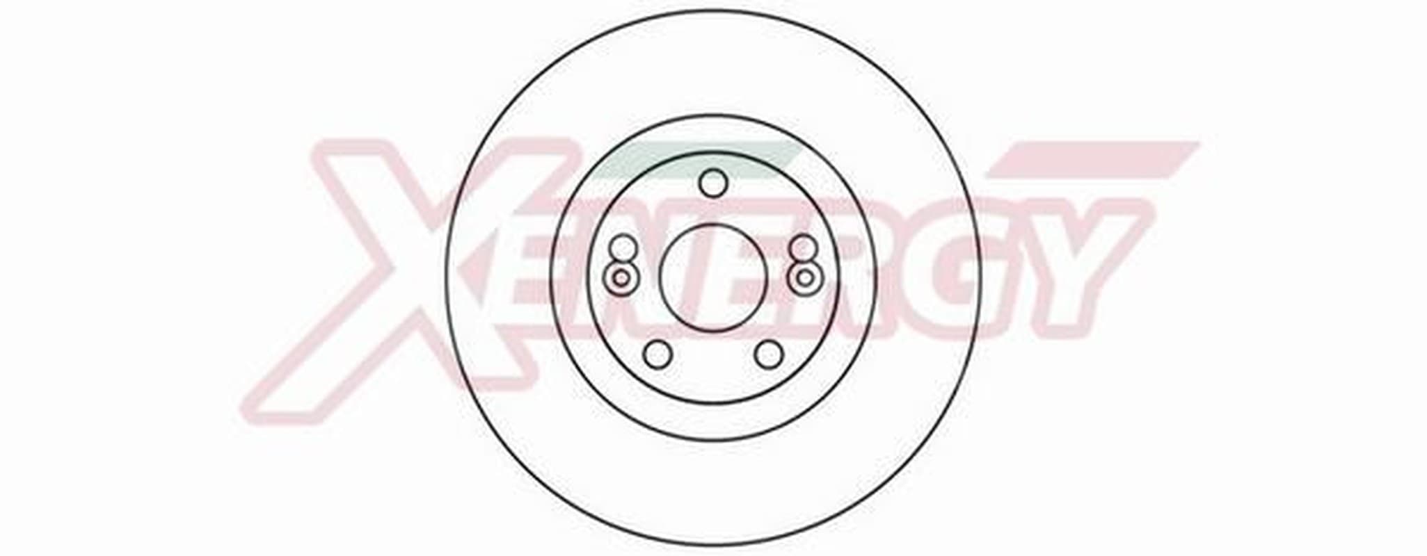 AP XENERGY disque de frein X602164 ventilé diamètre 305 épaisseur 28 mm 5 trous