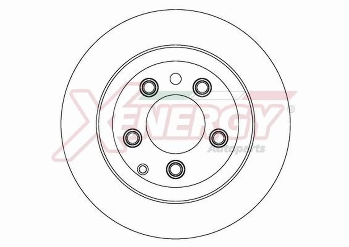 AP XENERGY Bremsscheibe X602204 belüftet Durchmesser 330 Stärke 28 mm 5 Bohrungen