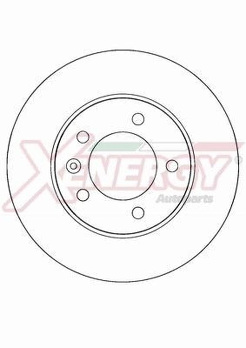AP XENERGY disque de frein X602719 plein diamètre 305 épaisseur 12 mm 5 trous
