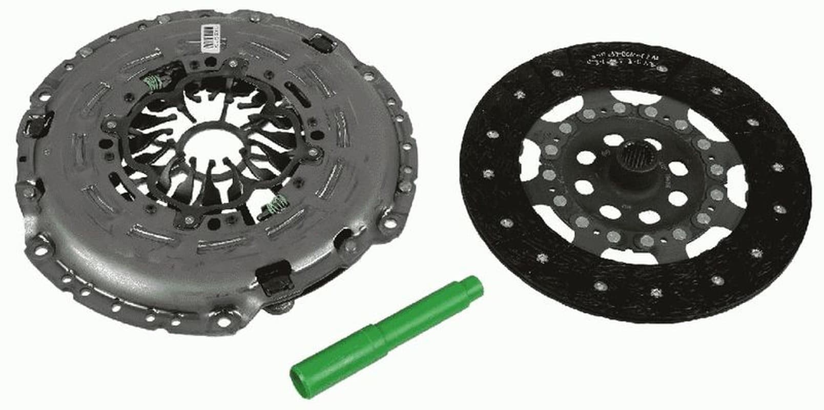 SACHS kit d'embrayage 3000950707 diamètre 260 mm 22 dents avec sans butée