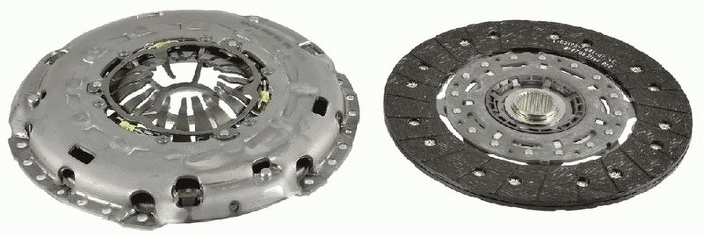 SACHS Kupplungssatz 3000951980 Durchmesser 240 mm 26 Zähne mit ohne Ausrücklager