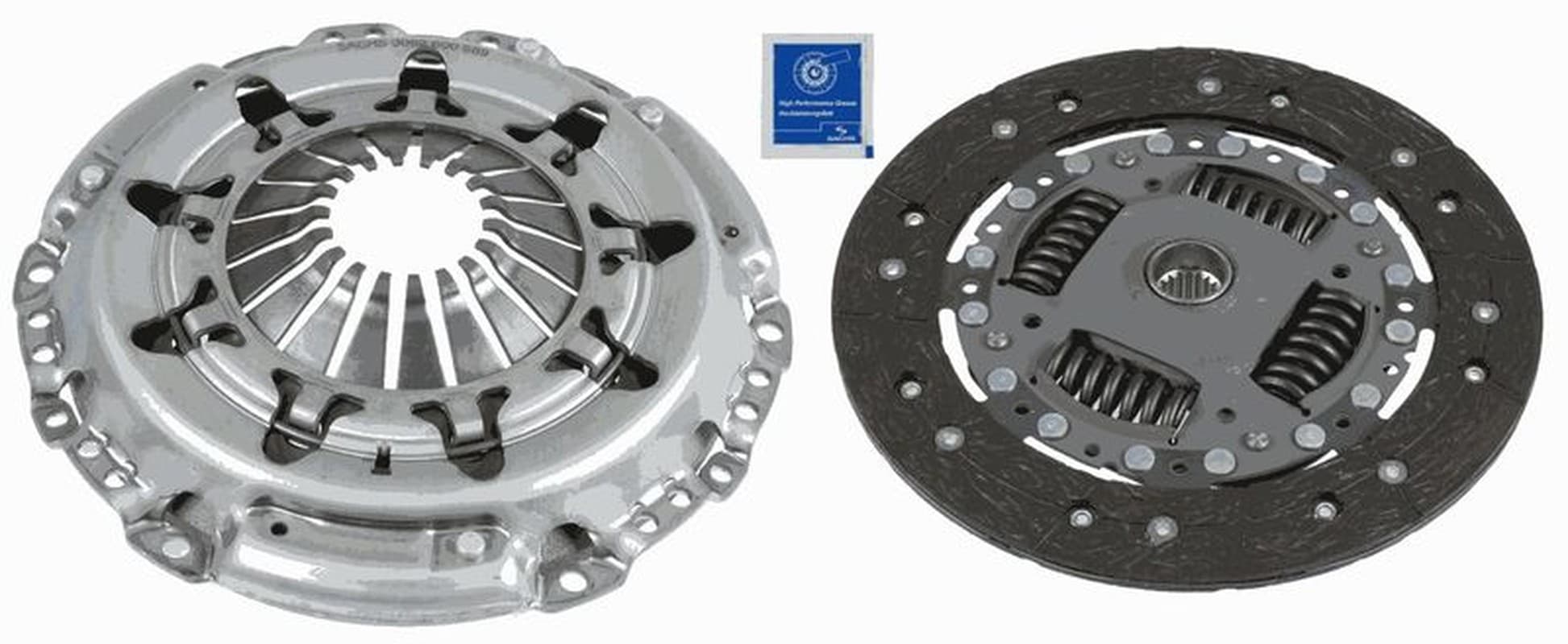 SACHS Kupplungssatz 3000951994 Durchmesser 235 mm 20 Zähne mit ohne Ausrücklager