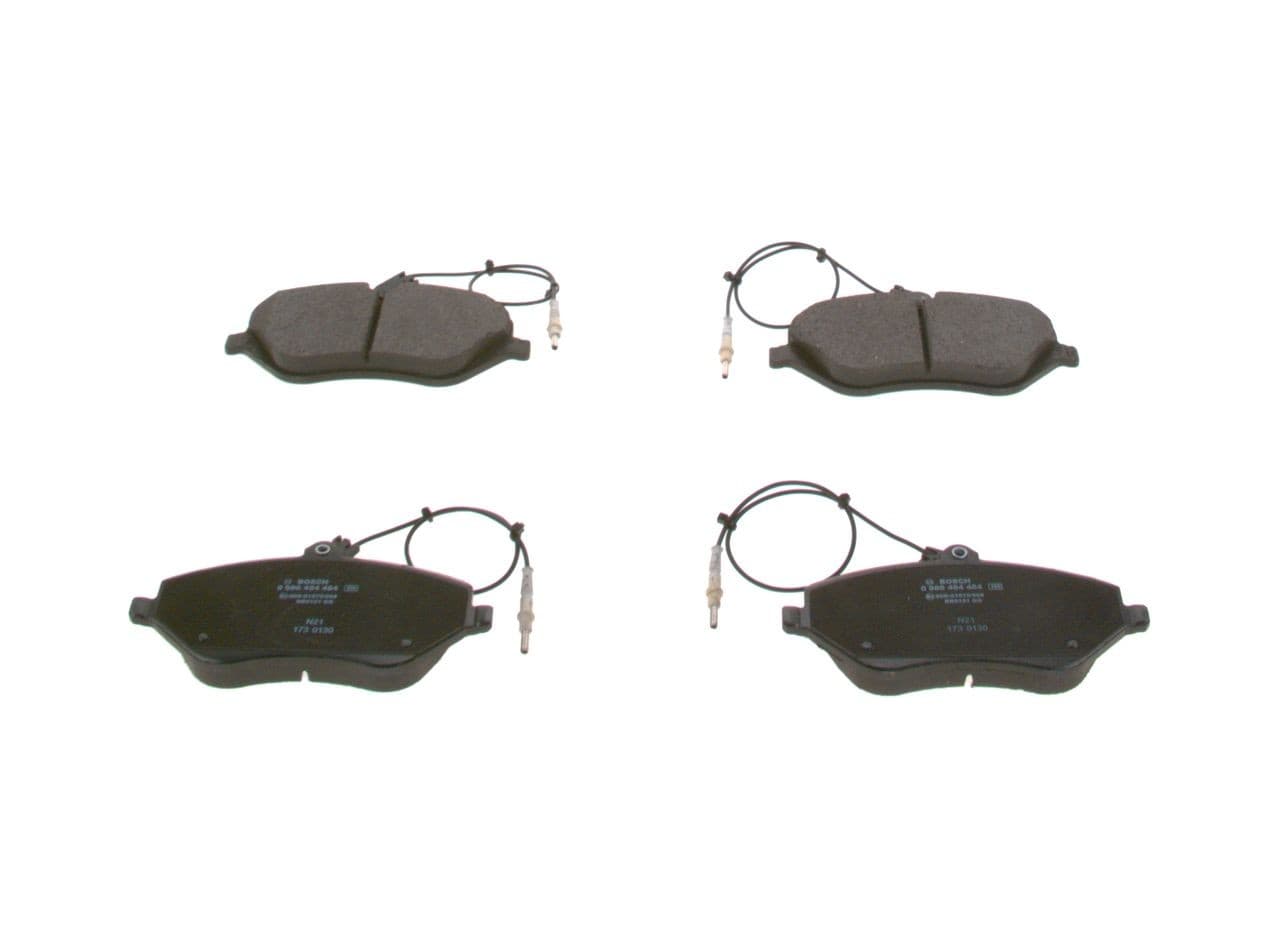 BOSCH plaquettes de frein 0986494484 162,5x79,1 épaisseur 18,2 mm avec témoin