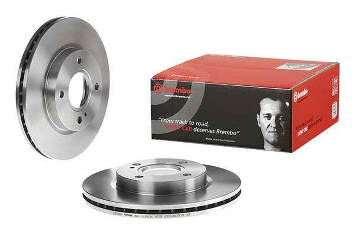 Disco Freno Brembo 09A96824 Per Auto Ford