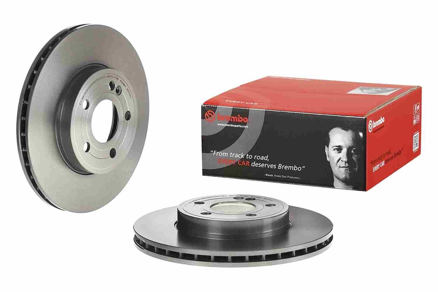 BREMBO 09.D772.11 Bremsscheibe belüftet Durchmesser 295 mm Stärke 24 mm Bremsanlage Auto