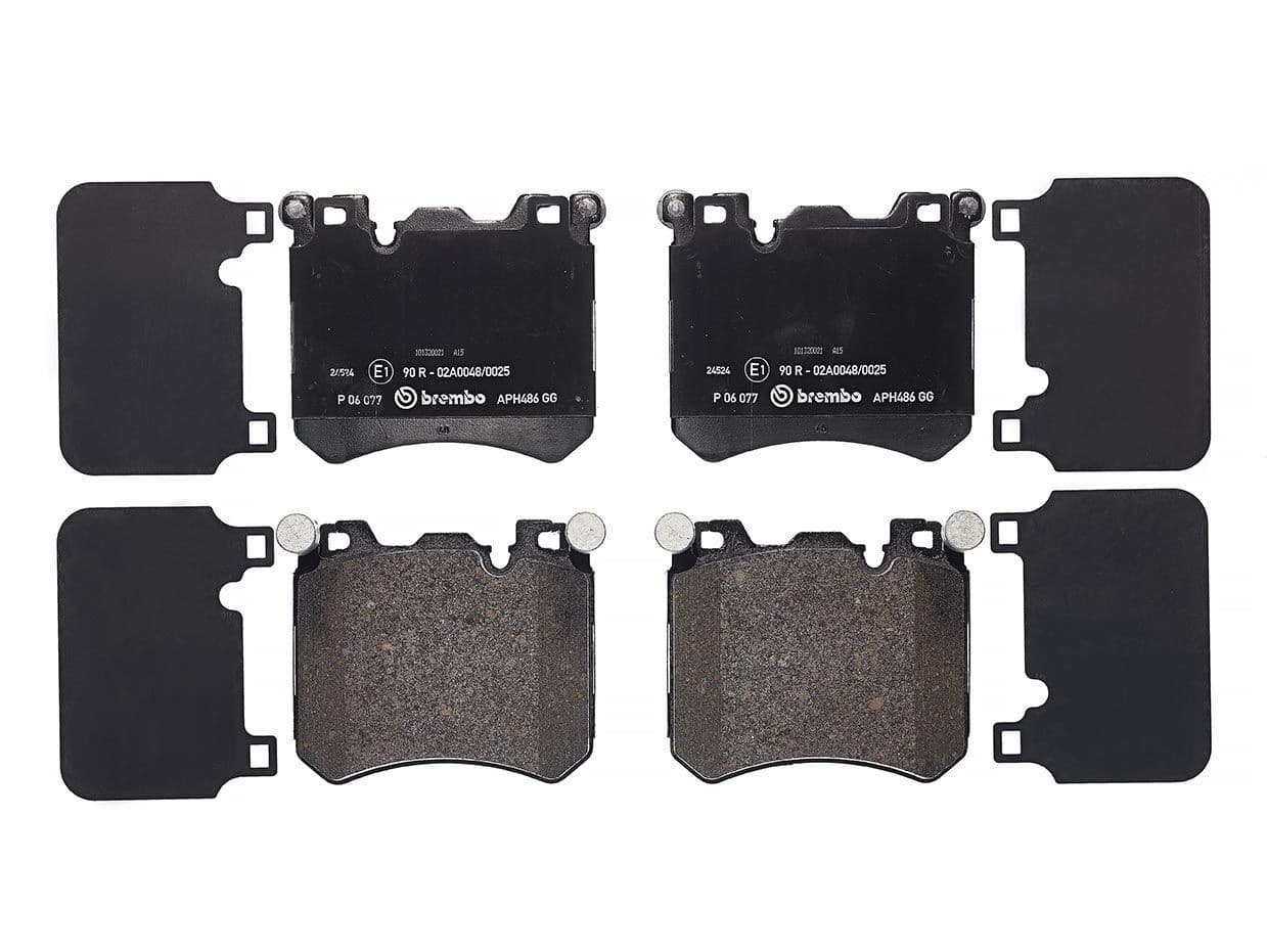 BREMBO plaquettes de frein P06077 135x113,8 épaisseur 19,4 mm prévu témoin