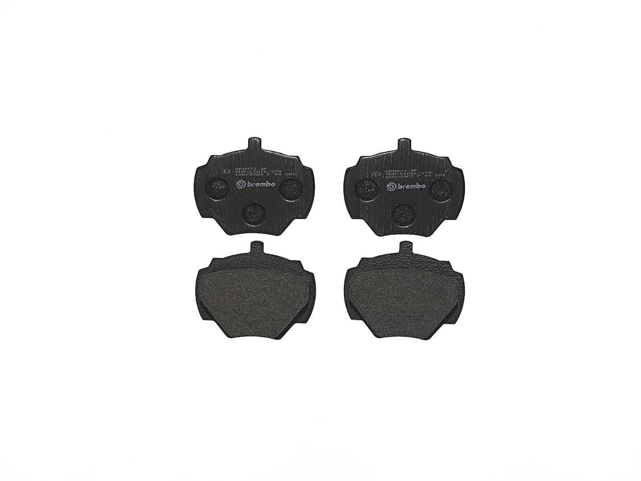 BREMBO plaquettes de frein P44001 88,7x72,1 épaisseur 15 mm