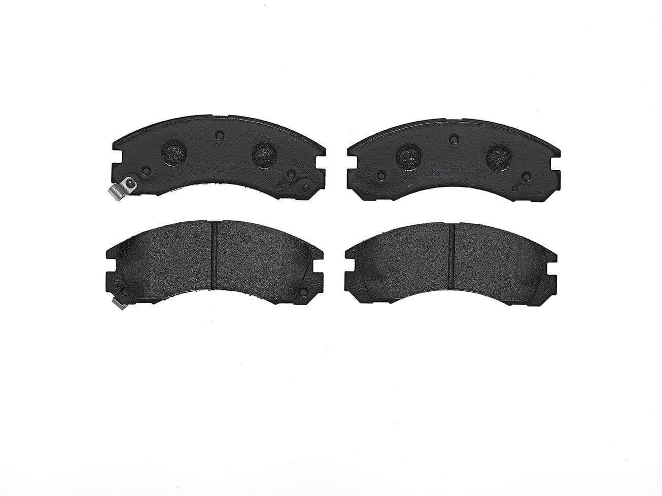 BREMBO plaquettes de frein P54017 149,8x58,6 épaisseur 15,7 mm avec témoin sonore