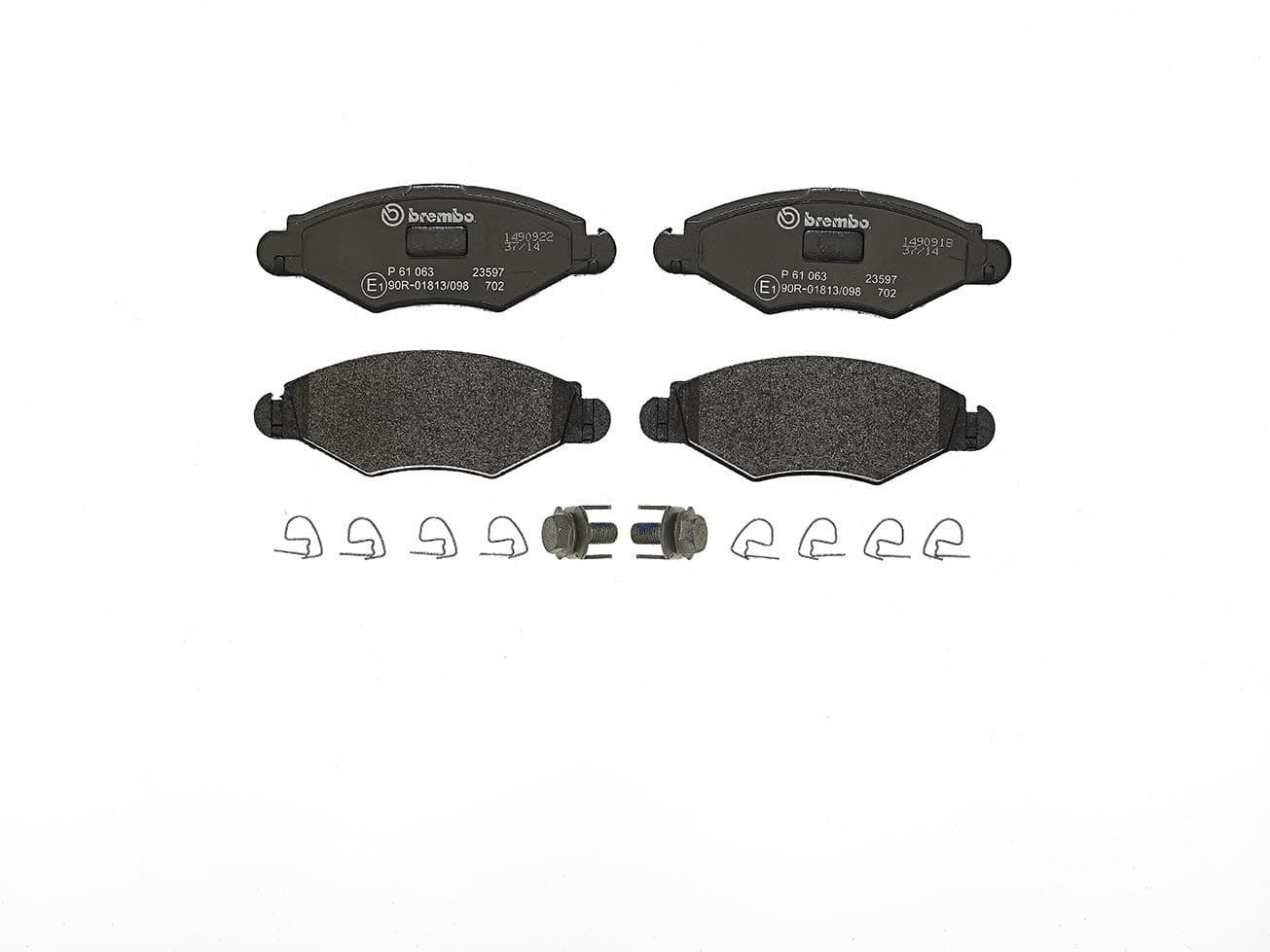 Brembo Kit Pastiglie Freno P61063