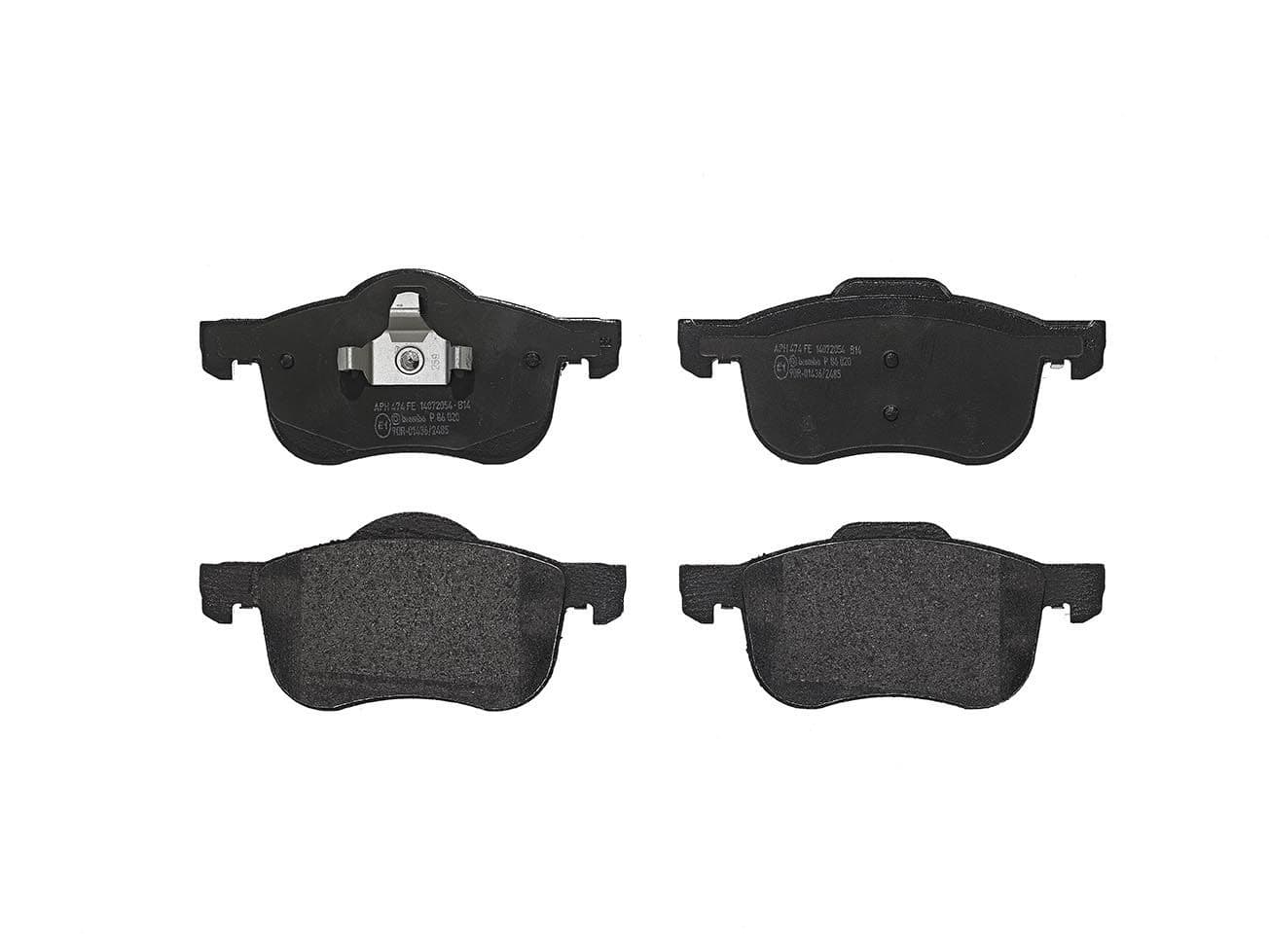 BREMBO plaquettes de frein P86020 H69,1 épaisseur 18,9 mm
