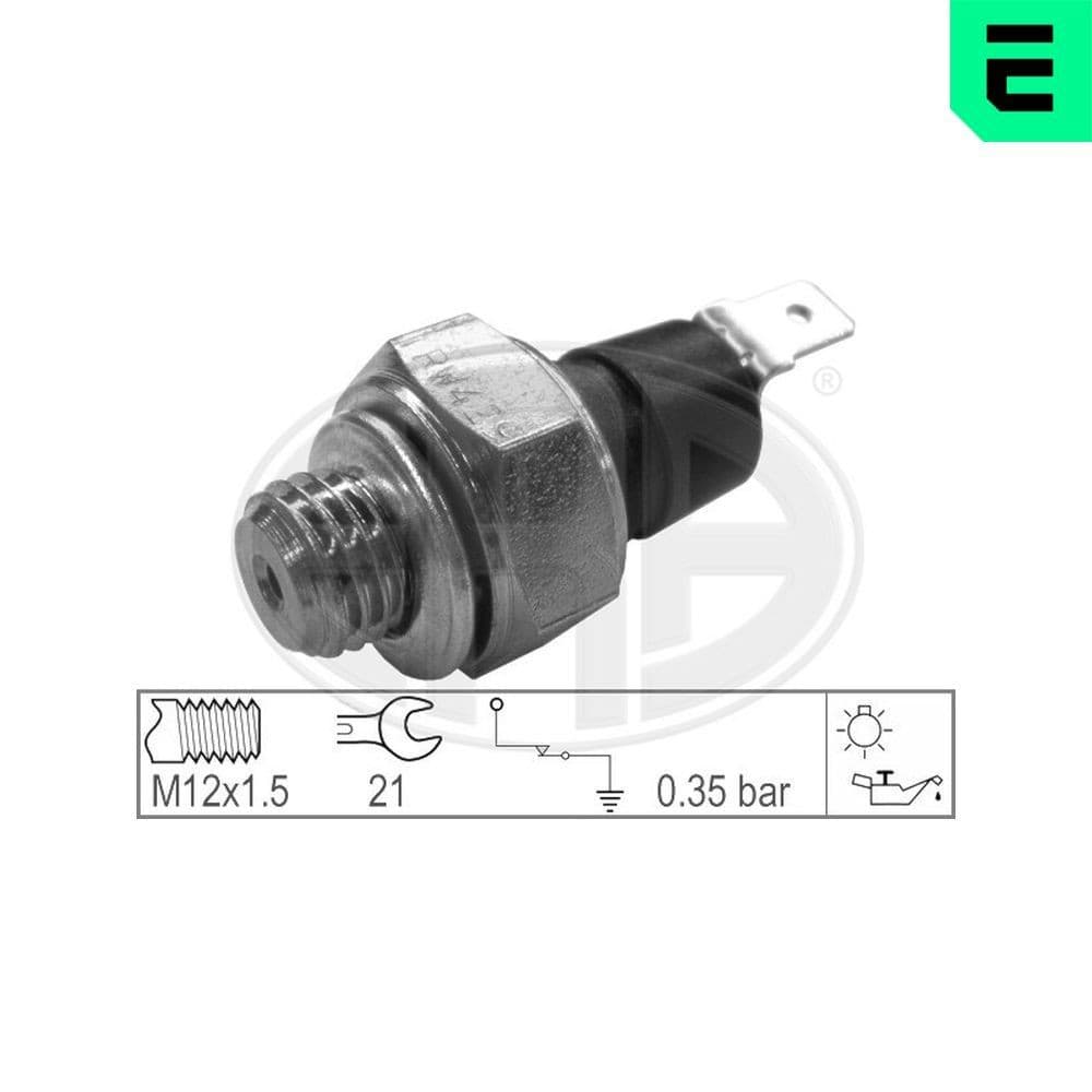 ERA 330001 contacteur de pression d'huile filetage M12 x 1,5 circuit normalement fermé