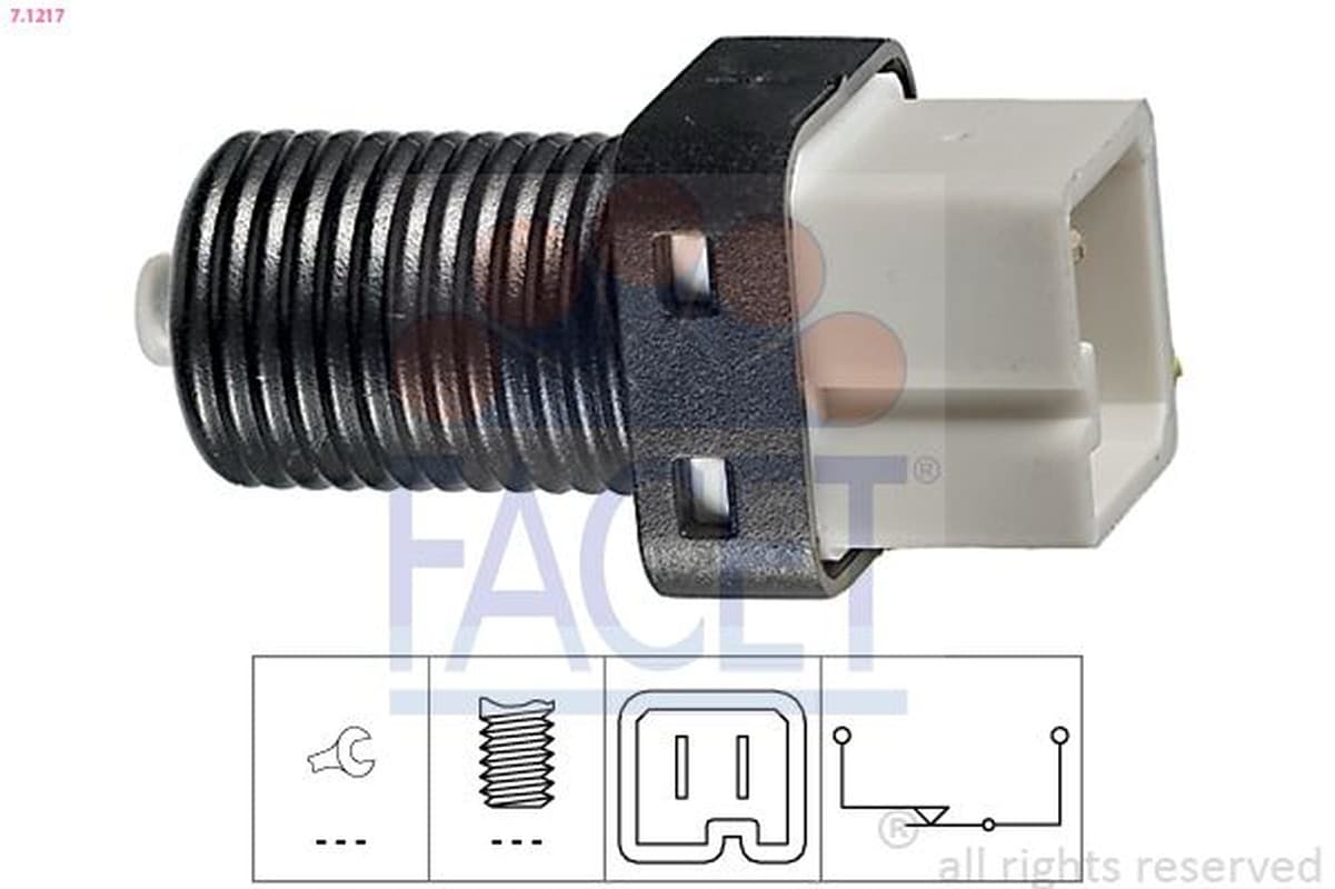 FACET 7.1217 Öldruckschalter für Motorölkreislauf Betriebsart mechanisch