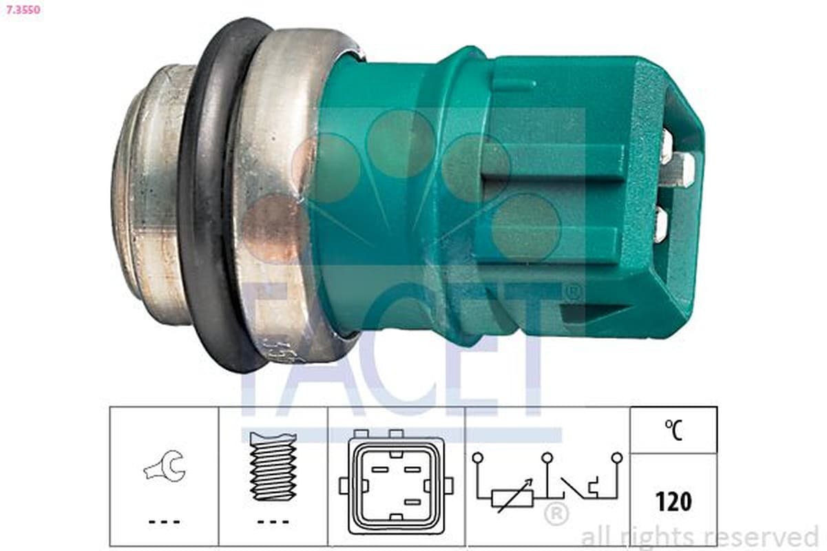 FACET 7.3550 Kühlmitteltemperatursensor