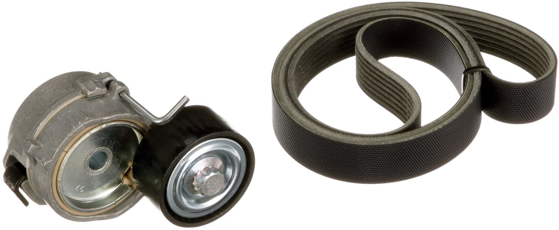 GATES 7884-21278 kit courroie Poly-V d'accessoires moteur K017PK1705 7 nervures longueur 1705 mm