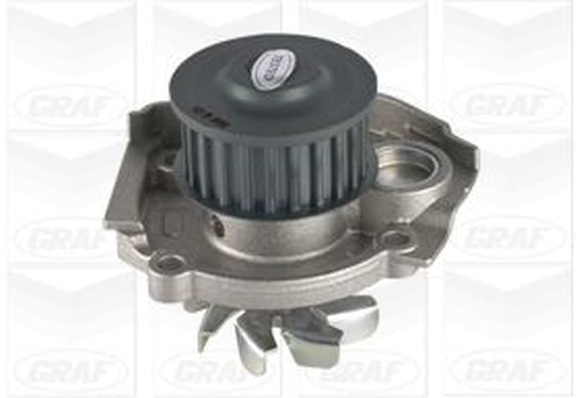 GRAF Wasserpumpe PA866 mechanisch ohne Dichtung Zahnriemen Stahlblech