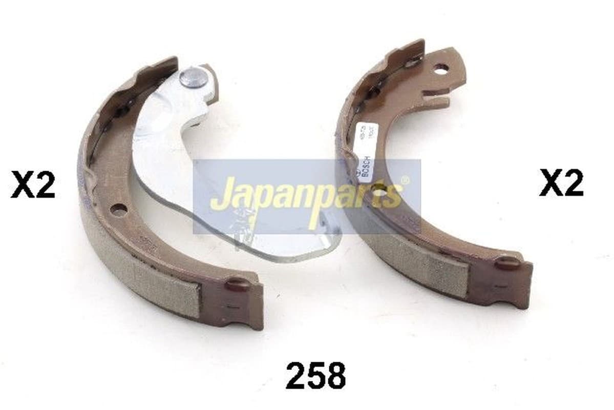 Jeu de mâchoires de frein, frein de stationnement JAPANPARTS