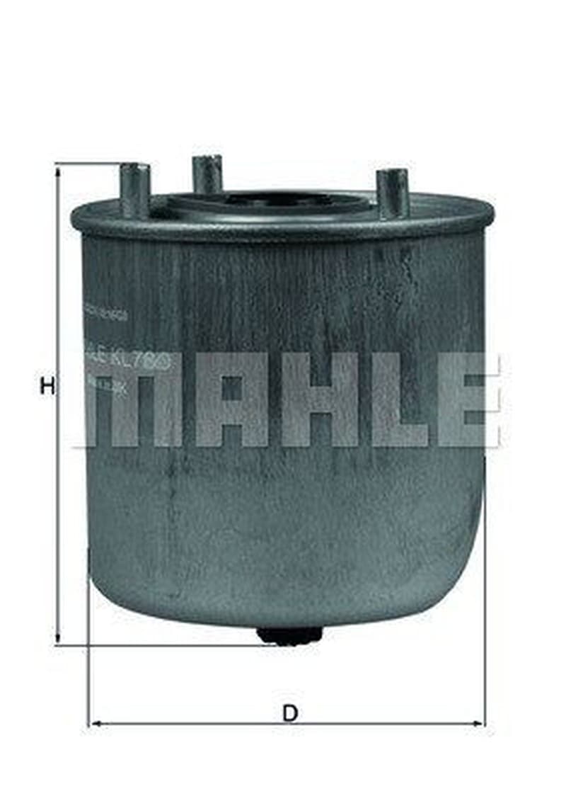 MAGNETI MARELLI 154072347845 filtre carburant en ligne diesel hauteur 139 mm