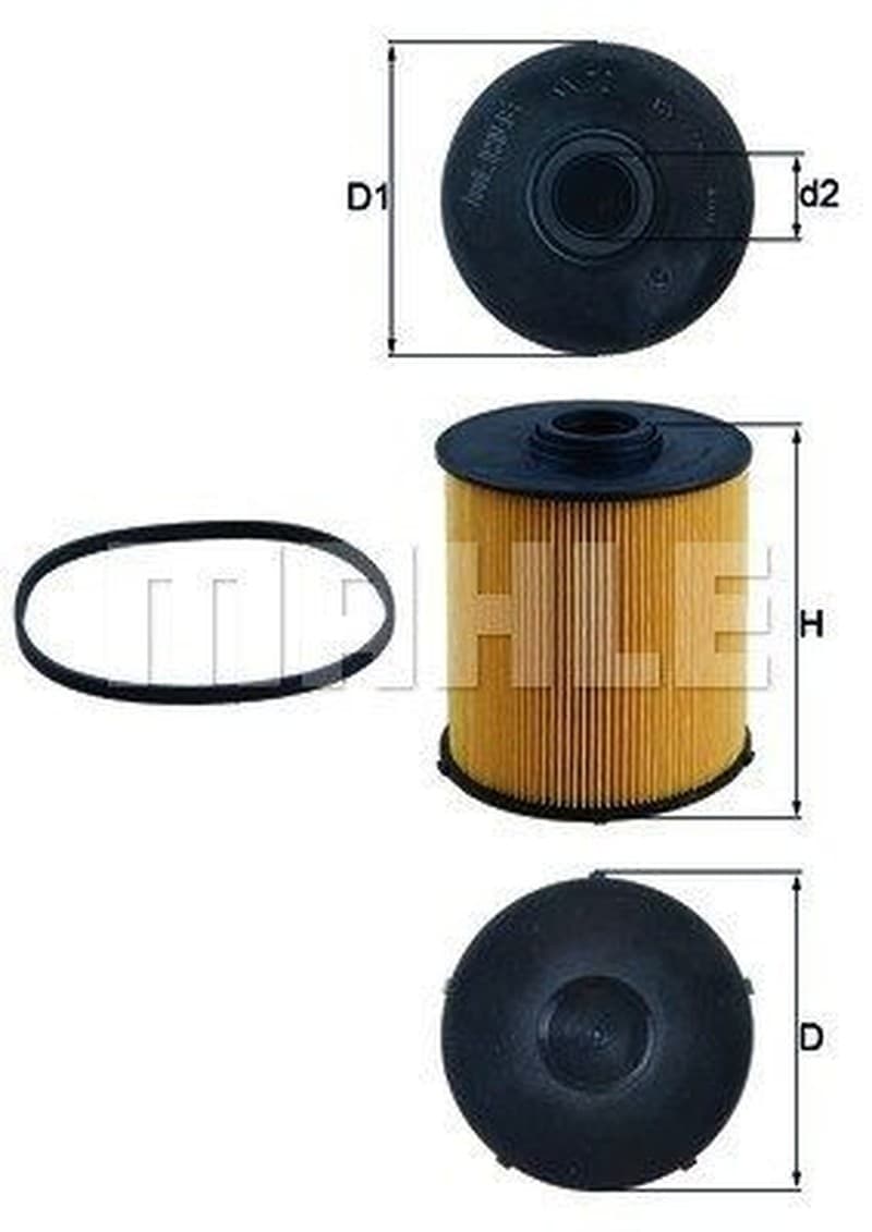 Filtro Carburante Mahle PC/LCV MERCEDES-BENZ CLASSE M ML 270 CDI