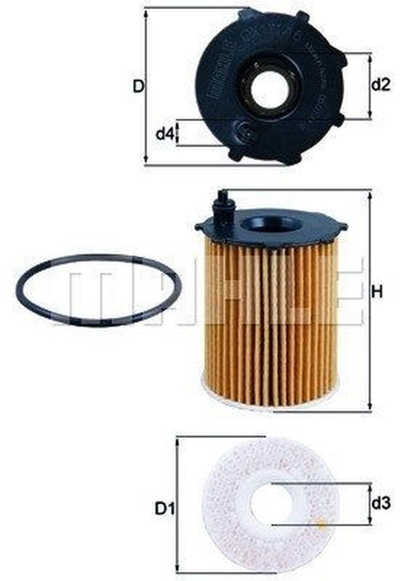 Filtro Olio Mahle PC/LCV FIAT PANDA 0.9 Natural Power