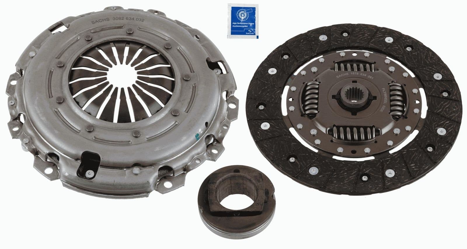 SACHS kit d'embrayage 3000951619 diamètre 228 mm 18 dents