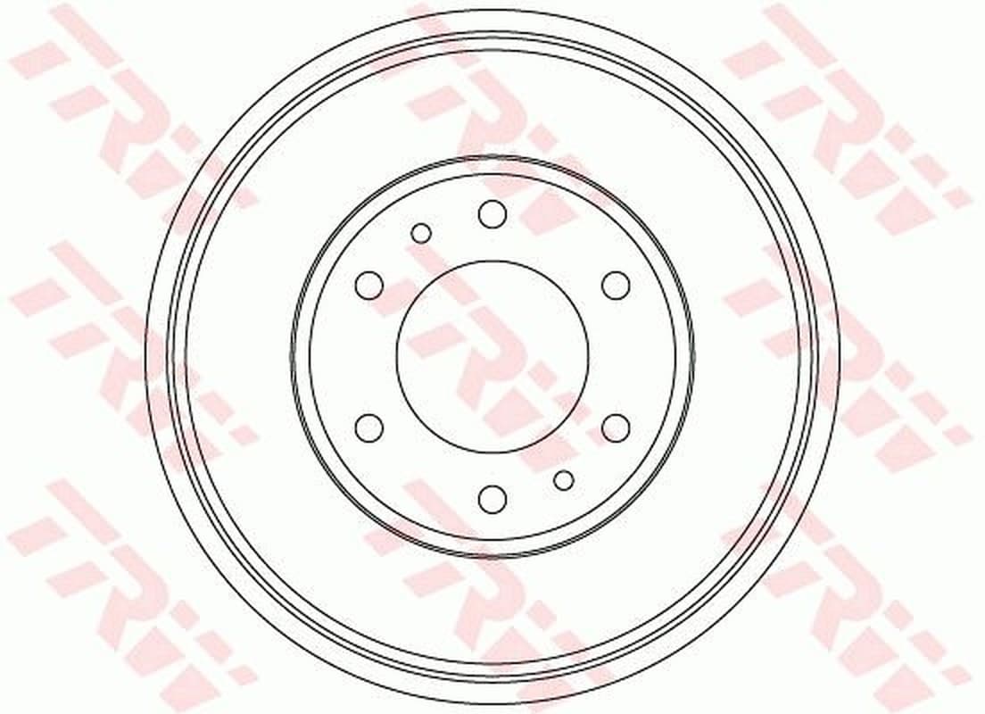 TRW DB4423 Bremstrommel 295 mm 6 Löcher für Bremsanlage