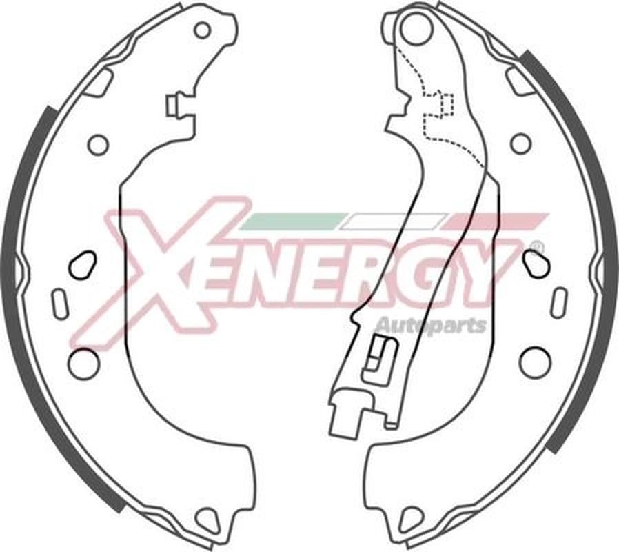 AP XENERGY X50505 Bremsbackensatz Durchmesser 228 mm Breite 42 mm